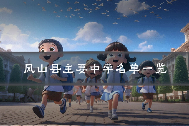 凤山县主要中学名单一览