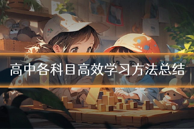 高中各科目高效学习方法总结