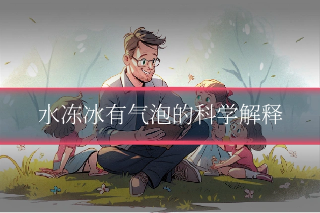 水冻冰有气泡的科学解释