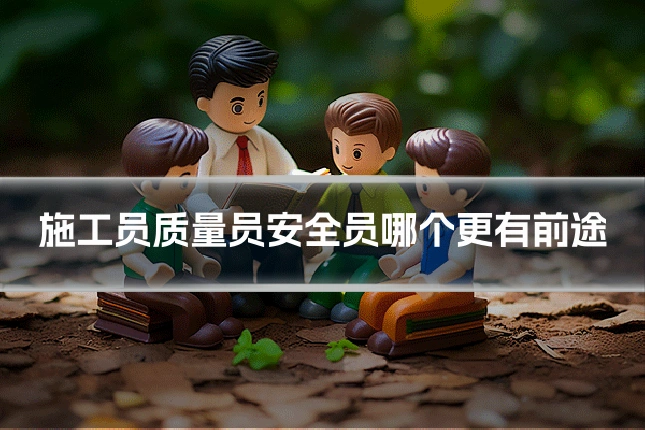 施工员质量员安全员哪个更有前途