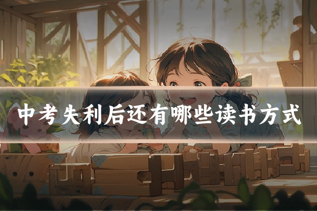 中考失利后还有哪些读书方式