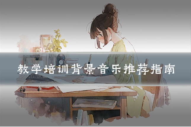 教学培训背景音乐推荐指南