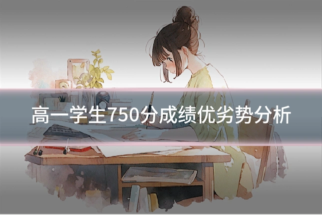 高一学生750分成绩优劣势分析