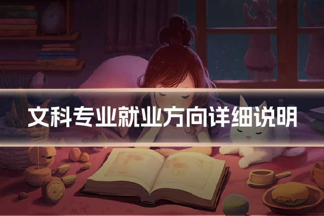 文科专业就业方向详细说明