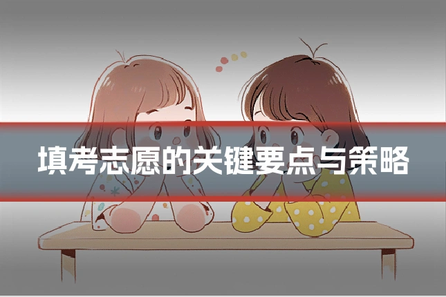 填考志愿的关键要点与策略
