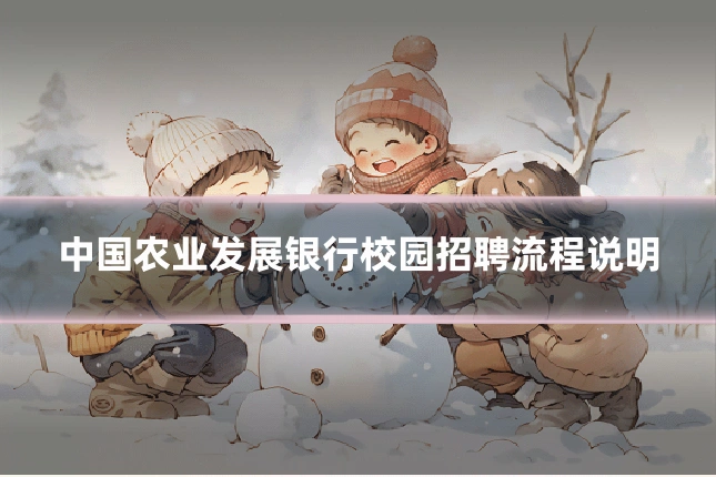 中国农业发展银行校园招聘流程说明