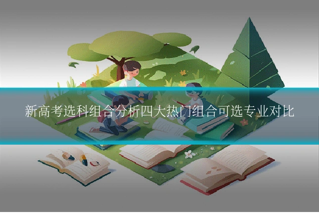 新高考选科组合分析四大热门组合可选专业对比