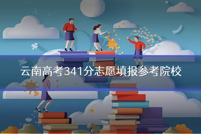 云南高考341分志愿填报参考院校