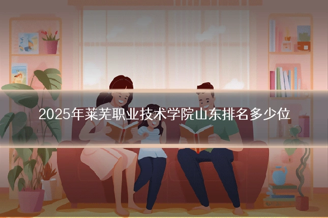 2025年莱芜职业技术学院山东排名多少位