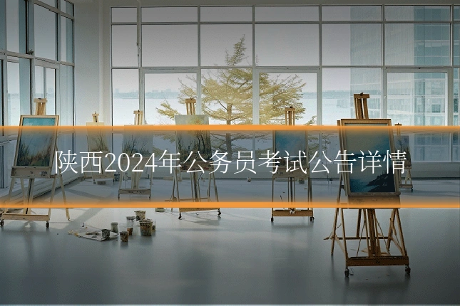 陕西2024年公务员考试公告详情