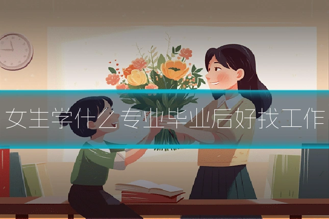 女生学什么专业毕业后好找工作