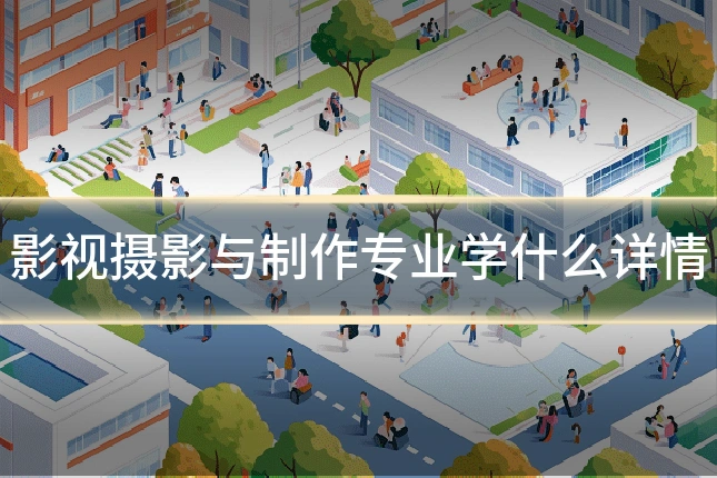 影视摄影与制作专业学什么详情