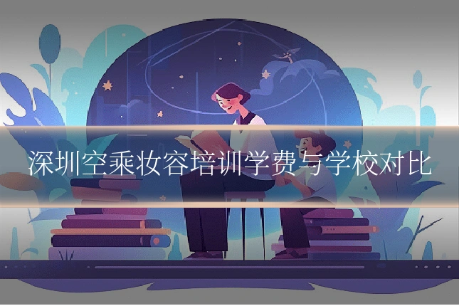 深圳空乘妆容培训学费与学校对比