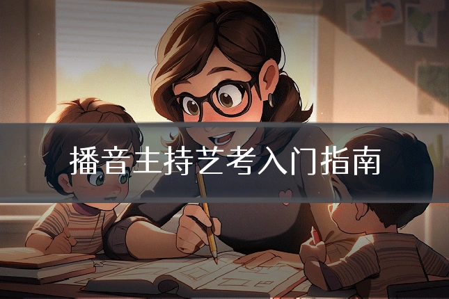 播音主持艺考入门指南