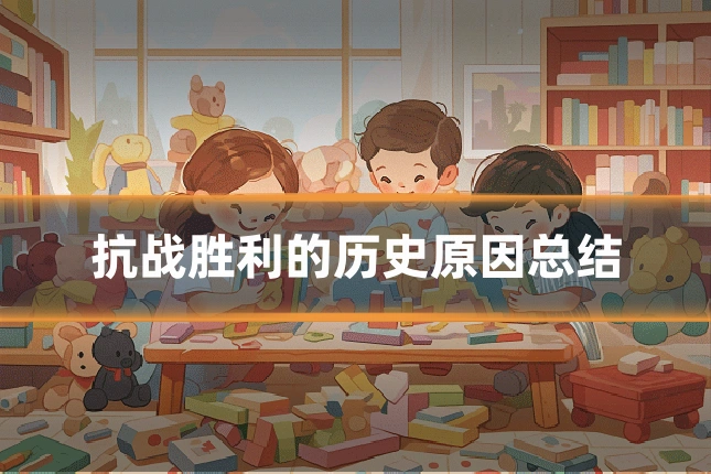 抗战胜利的历史原因总结