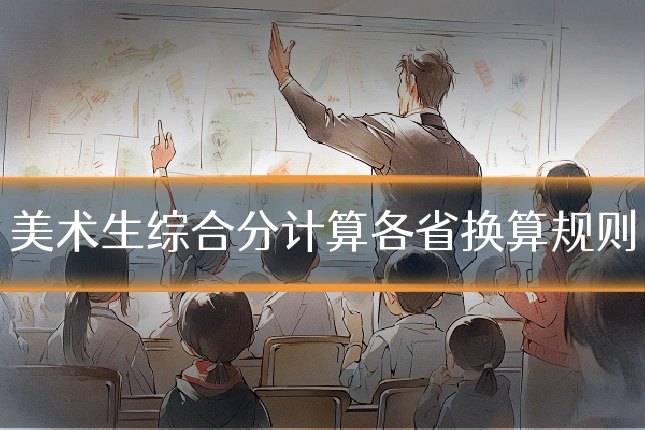 美术生综合分计算各省换算规则
