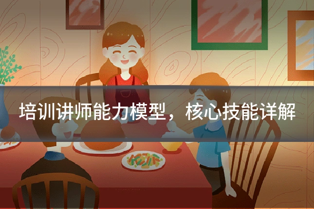 培训讲师能力模型,核心技能详解