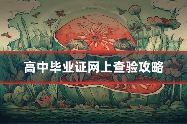 高中毕业证网上查验攻略