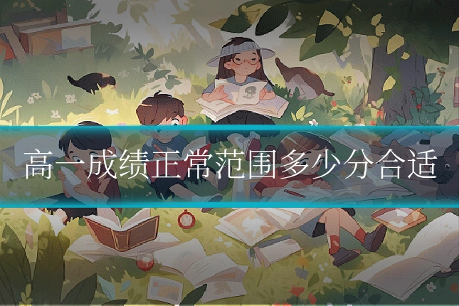 高一成绩正常范围多少分合适