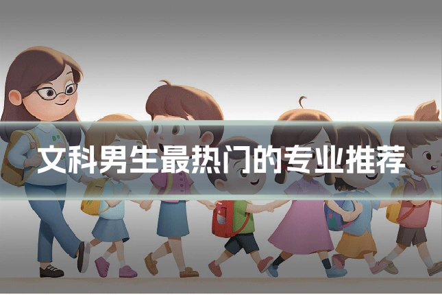 文科男生最热门的专业推荐