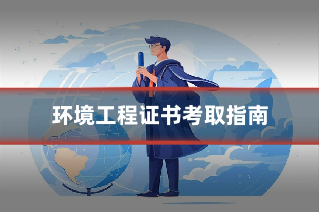环境工程证书考取指南