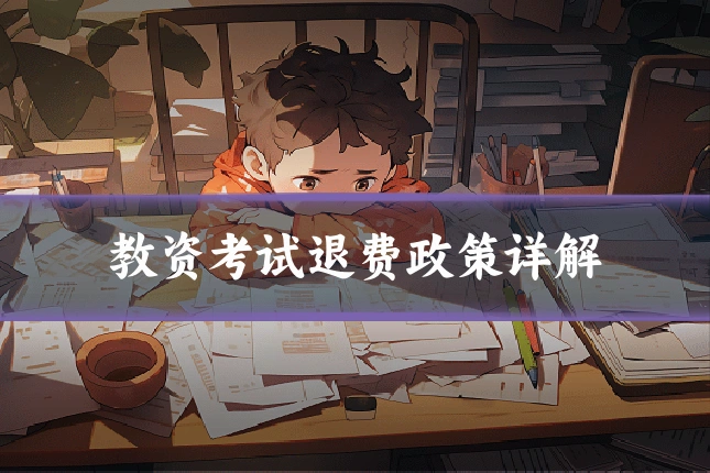 教资考试退费政策详解