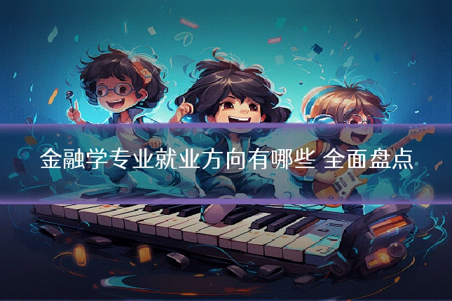 金融学专业就业方向有哪些 全面盘点