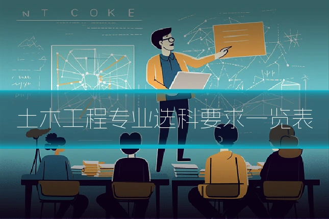 土木工程专业选科要求一览表