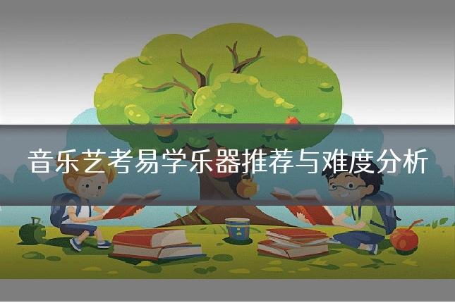 音乐艺考易学乐器推荐与难度分析