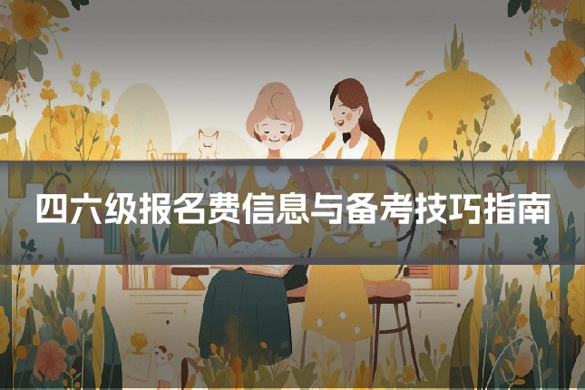 四六级报名费信息与备考技巧指南
