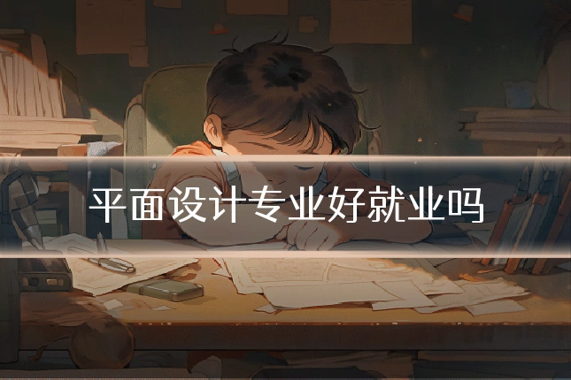平面设计专业好就业吗