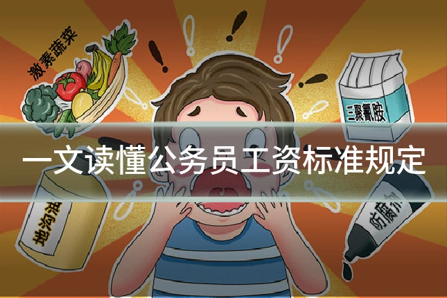 一文读懂公务员工资标准规定