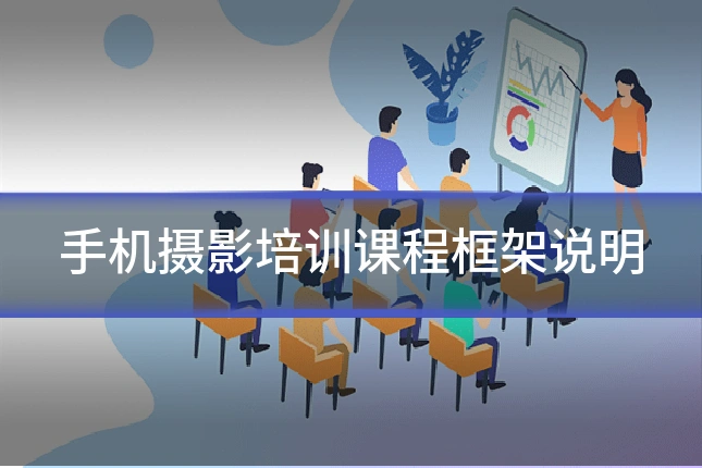 手机摄影培训课程框架说明