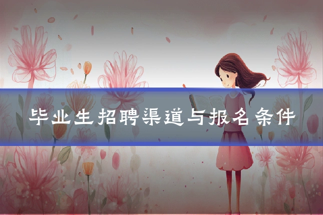毕业生招聘渠道与报名条件