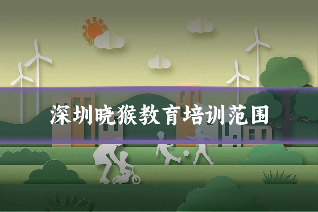 深圳晓猴教育培训范围