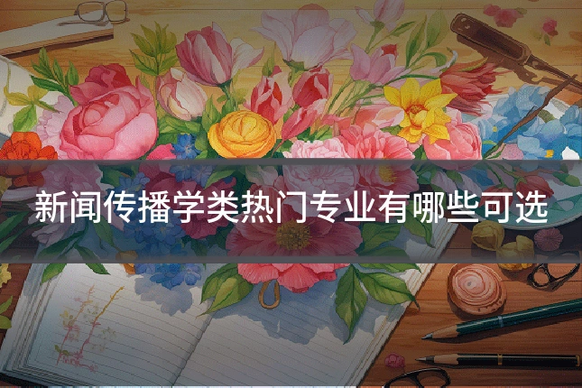 新闻传播学类热门专业有哪些可选