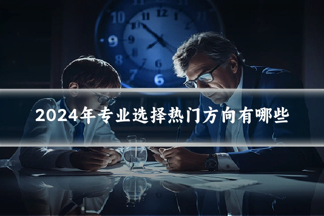 2024年专业选择热门方向有哪些