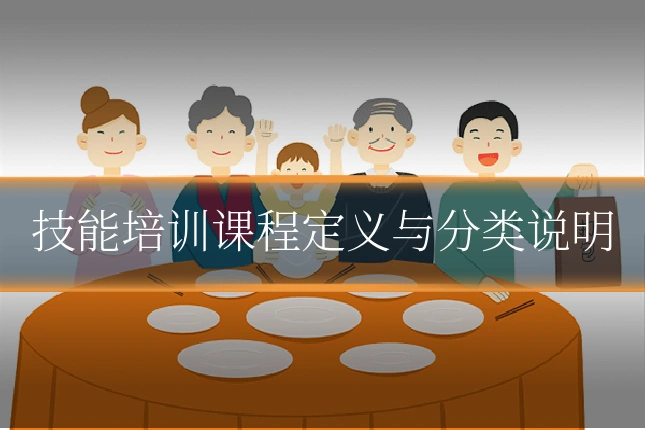 技能培训课程定义与分类说明
