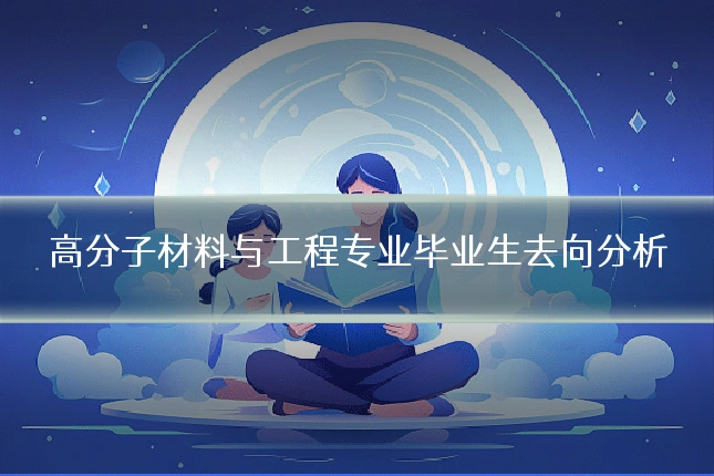 高分子材料与工程专业毕业生去向分析