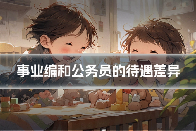 事业编和公务员的待遇差异