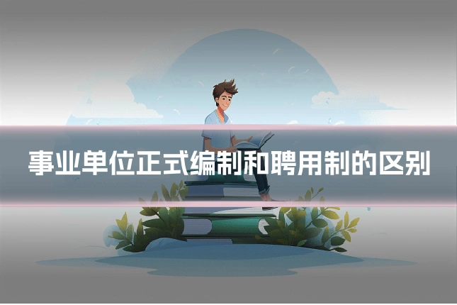 事业单位正式编制和聘用制的区别