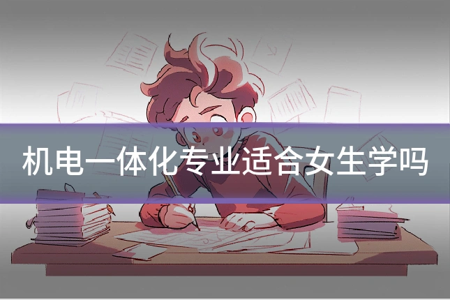 机电一体化专业适合女生学吗