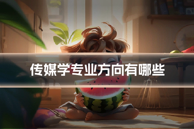 传媒学专业方向有哪些