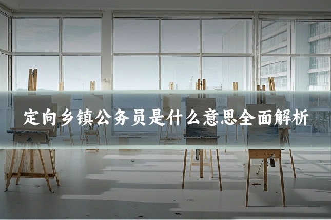 定向乡镇公务员是什么意思全面解析
