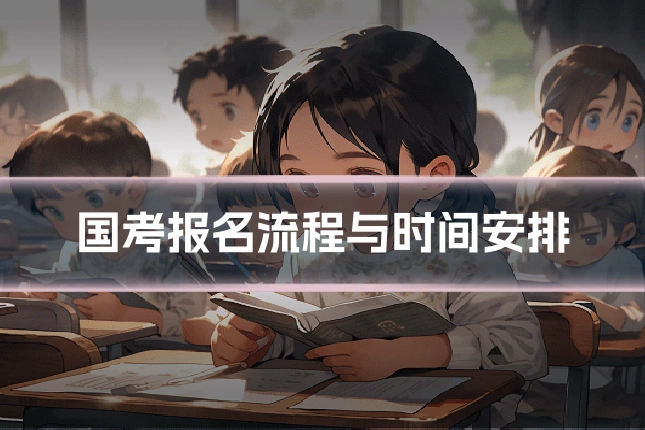 国考报名流程与时间安排