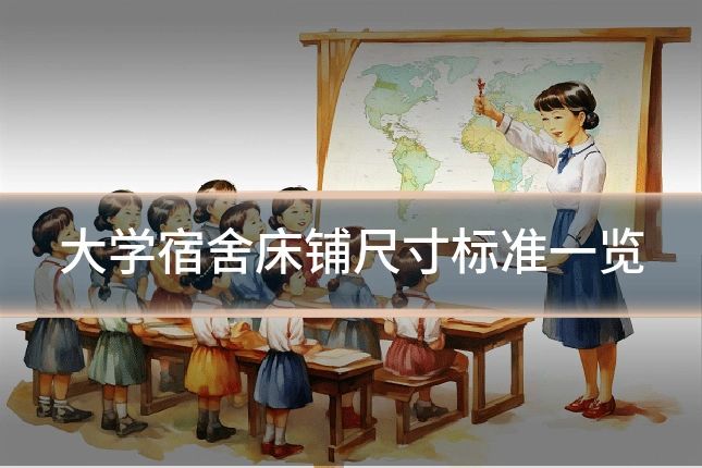 大学宿舍床铺尺寸标准一览
