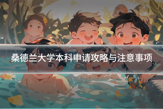 桑德兰大学本科申请攻略与注意事项