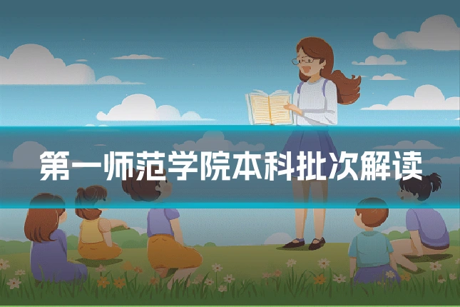 第一师范学院本科批次解读