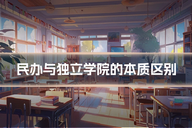 民办与独立学院的本质区别