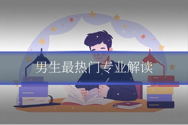 男生最热门专业解读